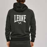 Sweatshirt Leone Melange ABX611 mit Kapuze