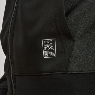 Sweatshirt Leone Melange ABX611 mit Kapuze