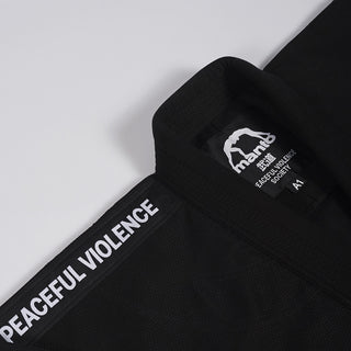 BJJ Gi Manto Society schwarz