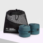 Bendaggi fasce mani Boxraw 4,5 metri Grigio-Combat Arena