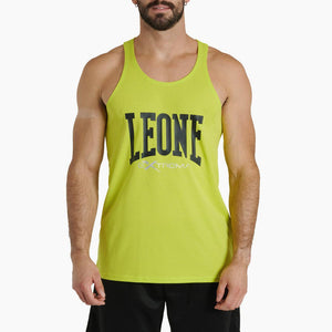 Tanktop Leone Logo ABX118 Limettengrün