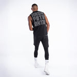 Tanktop Boxraw HRDR FSTR SMTR Schwarz
