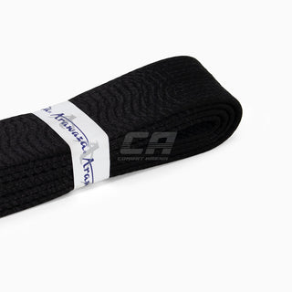 Gürtel schwarze Arawaza Satin 44 mm