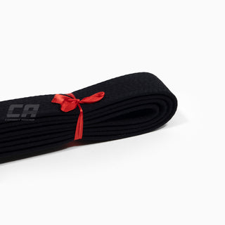 Gürtel schwarze Arawaza Deluxe Baumwolle 38 mm