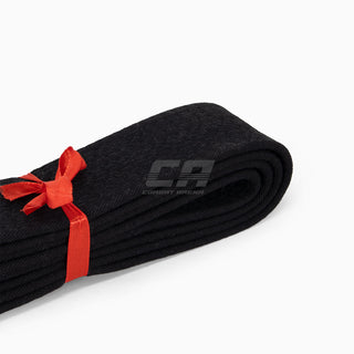 Gürtel schwarz Arawaza Baumwolle 44 mm