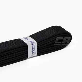 Gürtel schwarz Arawaza Satin 38 mm