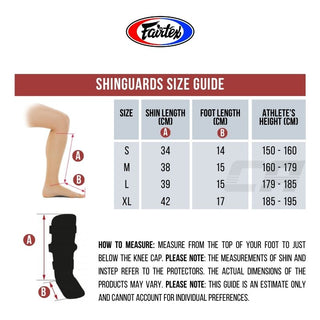 Schienbeinschoner Fairtex Wettbewerb SP5 mit gelben Fußschutz