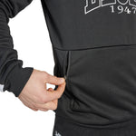 Trainingsanzug-Sweatshirt Leone Iconic mit Kapuze ABX436