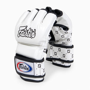 MMA-Handschuhe Fairtex 4 oz FGV17 Weiß