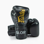 Boxhandschuhe Fairtex x Glory BGVG3 Schwarz-Silber