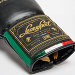 Guantoni Leone Orlando Tricolore con lacci Nero-Combat Arena