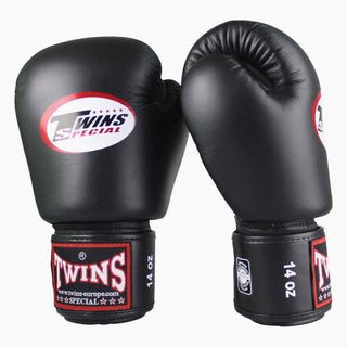 Muay Thai Handschuhe Twins Special BGVL3 Luft Schwarz