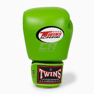 Muay Thai Handschuhe Twins Special BGVL3 Limette