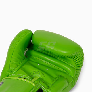 Muay Thai Handschuhe Twins Special BGVL3 Limette