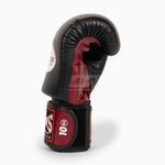 Muay Thai Handschuhe Twins Special BGVL3 Schwarz-Weinrot