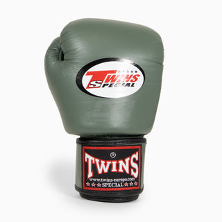 Muay Thai Handschuhe Twins Special BGVL3 Militärgrün