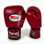 Muay Thai Handschuhe Twins Special BGVL3 Weinrot