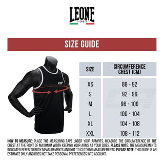 Weste Leone Extrema Logo ABX103