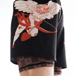 MMA Shorts Manto Tuff Luv schwarz