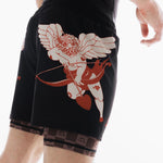 MMA Shorts Manto Tuff Luv schwarz