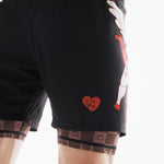 MMA Shorts Manto Tuff Luv schwarz