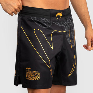 MMA Shorts Venum Serpenti Schwarz