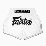 Kick-Thai Shorts Fairtex BS1935B Weißer Sturm