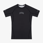 Rashguard Manto Varsity maniche corte Nero-Combat Arena
