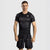 Rashguard Venum G-Fit Air kurze Ärmel Schwarz-sand