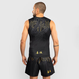 Rashguard Venum Serpenti ärmellos Schwarz