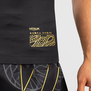 Rashguard Venum Serpenti ärmellos Schwarz