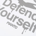 T-shirt Manto Weißer Drip