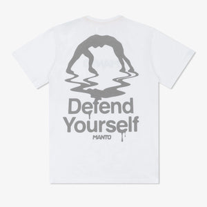 T-shirt Manto Weißer Drip