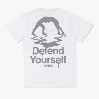 T-shirt Manto Weißer Drip