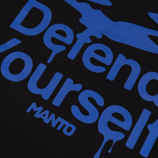 T-shirt Manto Schwarzer Drip