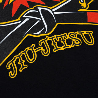 T-shirt Manto x Panku Eagle nero-Combat Arena