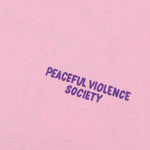 T-shirt Manto Society 25 rosa