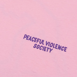 T-shirt Manto Society 25 rosa