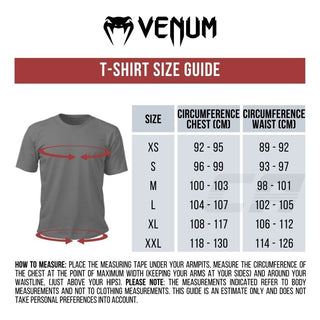 T-shirt Venum G-Fit Air Dry Tech schwarz rot