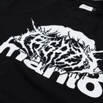 T-shirt oversize Manto Treasure Zone Schwarz