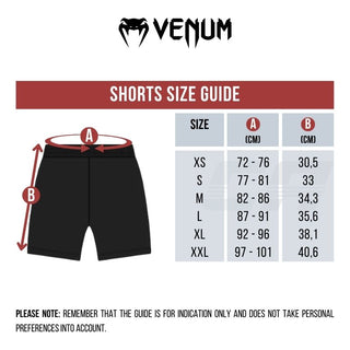 Shorts kick-thai Venum Serpenti Schwarz