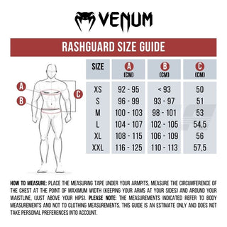 Rashguard Venum Santa Muerte 5.0 Kurzarm Schwarz-Gold