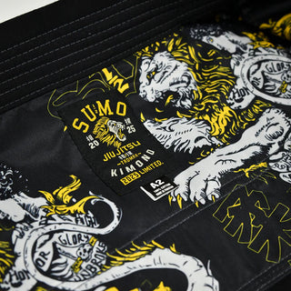 BJJ Gi Half Sumo Lion Schwarz-Combat Arena