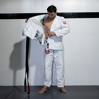 BJJ Gi Half Sumo Tengu Weiß-Combat Arena