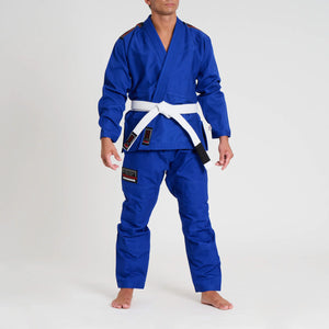 BJJ Gi Leone AB403 Blau-Combat Arena