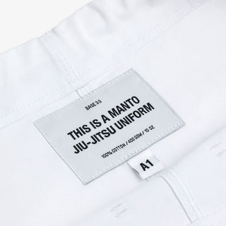 BJJ Gi Manto Basis 3.0 Weiß-Combat Arena