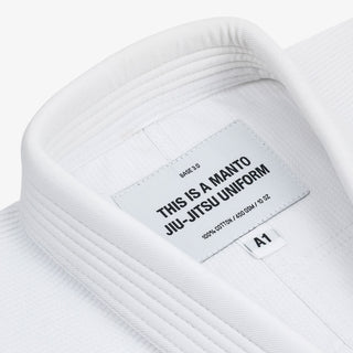 BJJ Gi Manto Basis 3.0 Weiß-Combat Arena