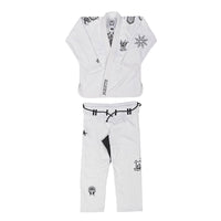 BJJ Gi Manto Miko BJJ Gi Weiß-Combat Arena