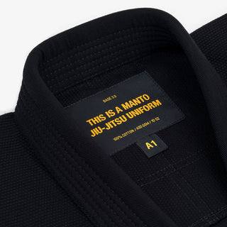 BJJ Gi Manto Basis 3.0 Schwarz-Orange 