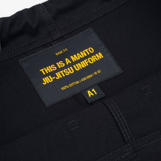 BJJ Gi Manto Basis 3.0 Schwarz-Orange 
